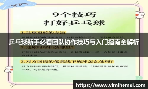 乒乓球新手必看团队协作技巧与入门指南全解析